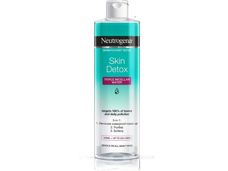 NEUTROGENA SKIN DETOX TRIPLE ACTION MICELLAR WATER 400ML