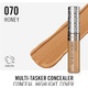 RIMMEL LONDON MULTI-TASKER CONCEALER 70 HONEY 10ML