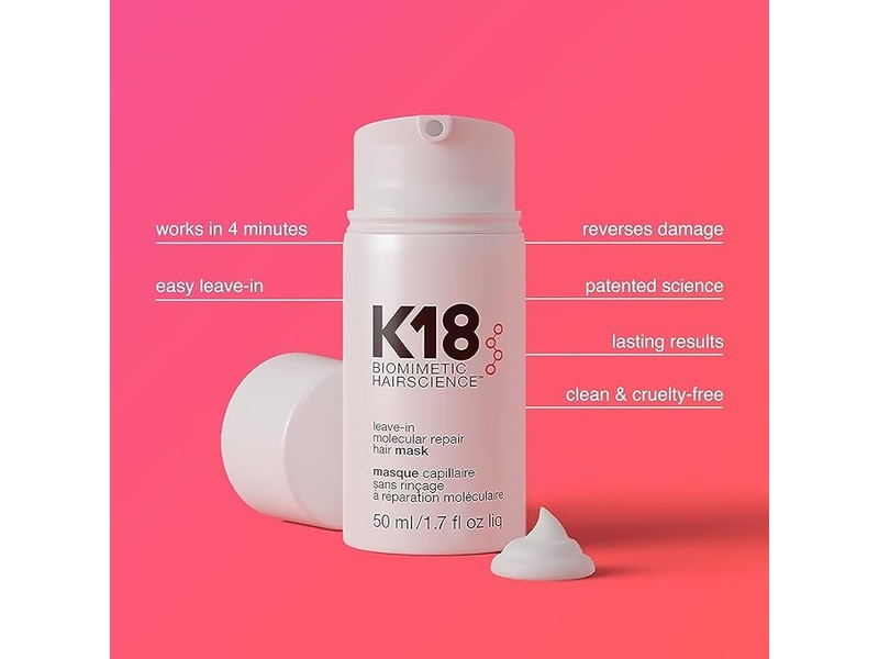 K18 Leave-in Molecular Repair Hair Mask 50ml K18 Leave-in Molecular Repair Hair Mask 50ml
