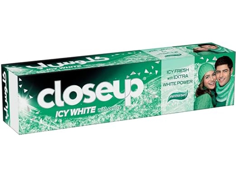 CLOSE UP TOOTHPASTE ICY WHITE 75-ML MENTHOL BURST