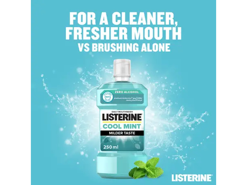 LISTERINE MOUTHWASH COOL MINT 250ML