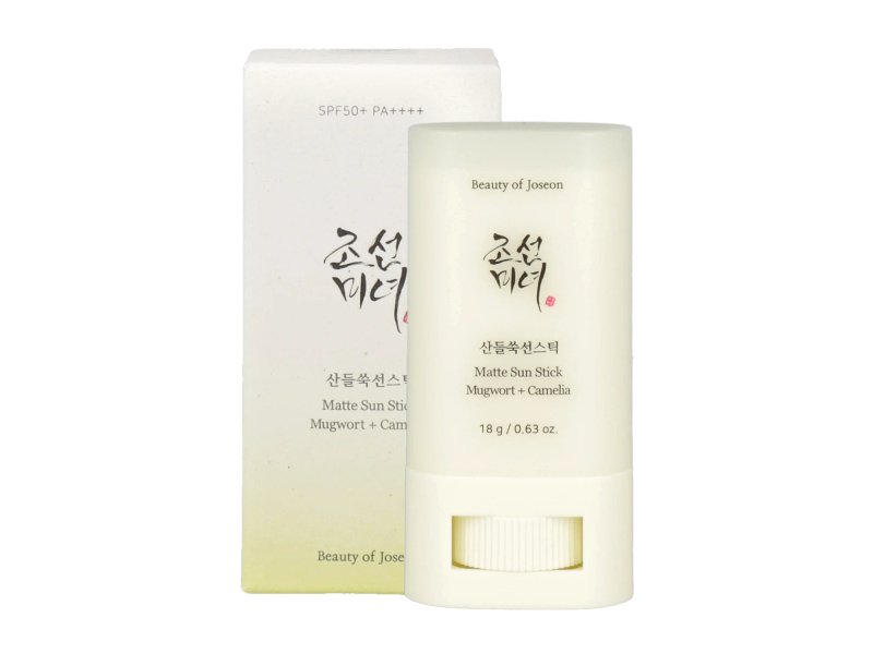 BEAUTY OF JOSEON MATTE SUN STICK MUGWORT & CAMELIA 18GM