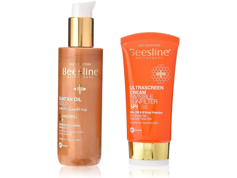 BEESLINE SUNTAN OIL GOLD+ ULTRASCREEN SPF 50