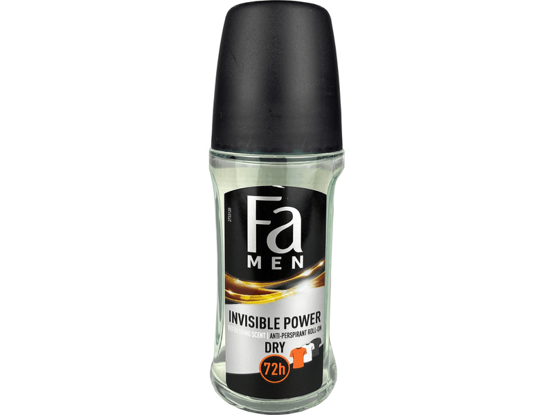 FA DEODORANT INVISIBLE POWER ROLL ON 50 ML