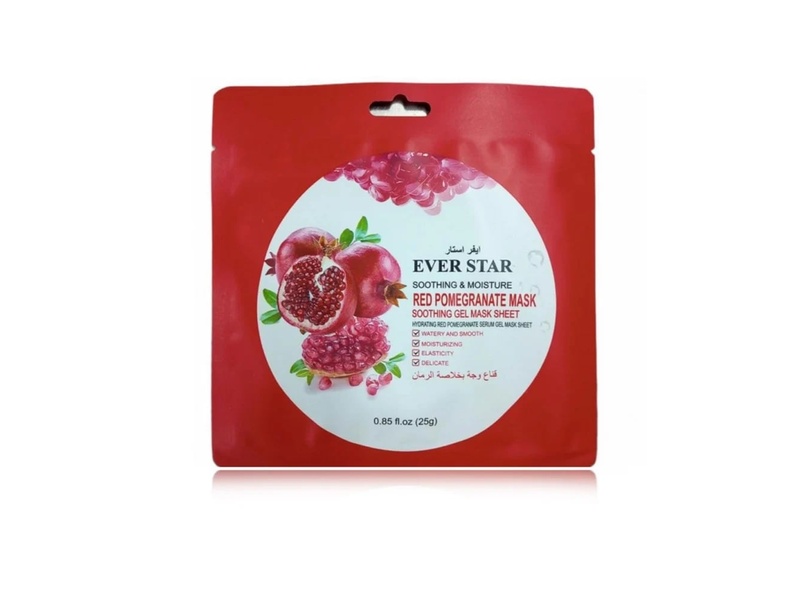 EVER STAR RED POMEGRANATE MASK