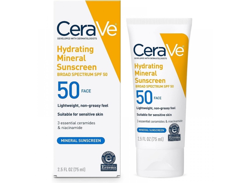 CERAVE HYDRATING SUNSCREEN 50 FACE 75ML