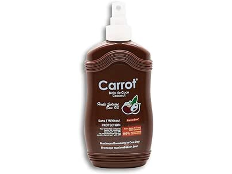 CARROT SUN TANNING OIL SPRAY 200ML COCONUT