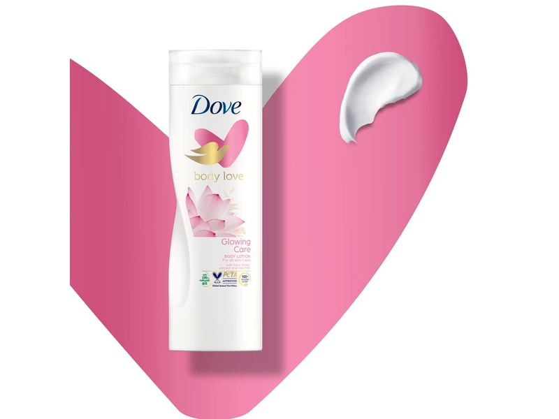 DOVE BODY LOTION 400ML GLOWING CARE