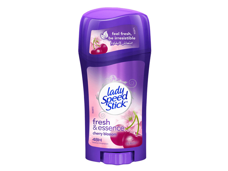 Lady Speed Stick Fresh & Essence Cherry Blossom Deodorant Antiperspirant - 65g