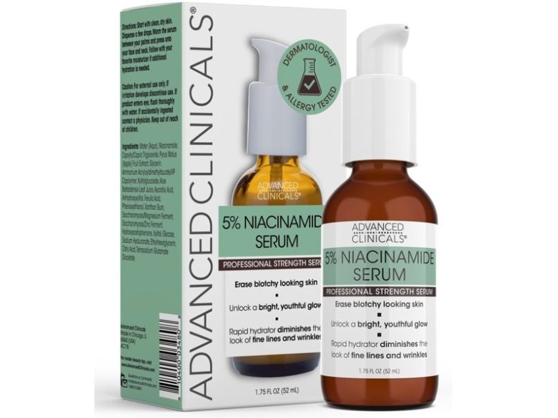 ADVANCED CLINICALS 5% NIACINAMIDE SERUM 52ML