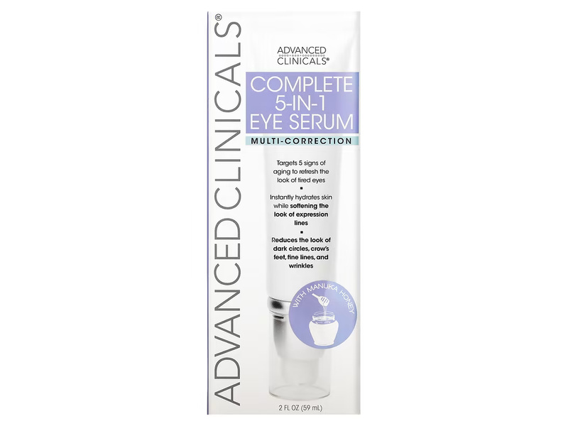 ADVANCED CLINICALS COMPLETE 5-IN-1 EYE SERUM 59ML