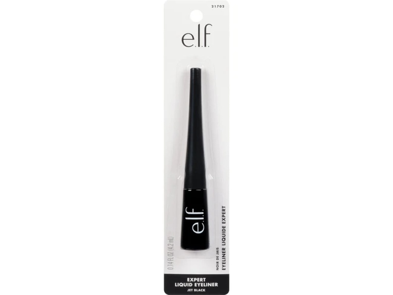 E.L.F EXPERT LIQUID EYELINER JET BLACK 