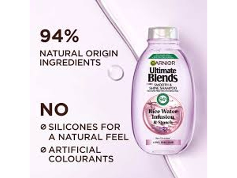 GARNIER ULTIMATE BLENDS 400ML RICE WATER INFUSION STARCH