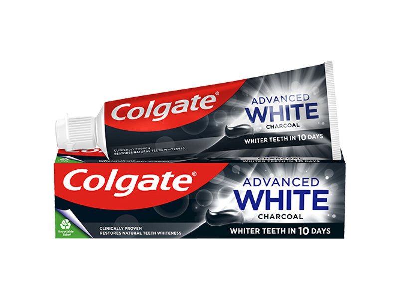 COLGATE TOOTHPASTE 75ML ADVANCED WHITENING  CHAR