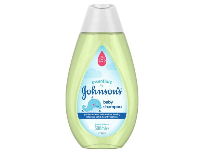 JOHNSONS BABY ESSENTIALS 500ML SHAMPOO