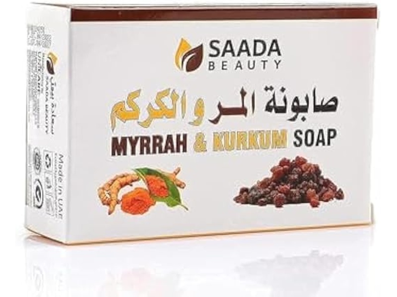 SAADA BEAUTY MYRRAH & KURKUM SOAP 125G