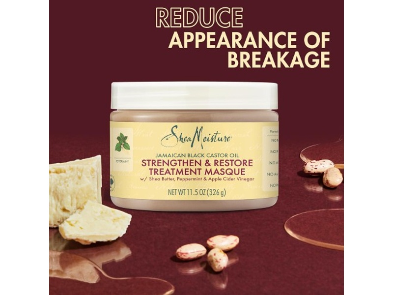 SHEA MOISTURE STRENGTHEN & RESTORE TREATMENT MASQUE 326G