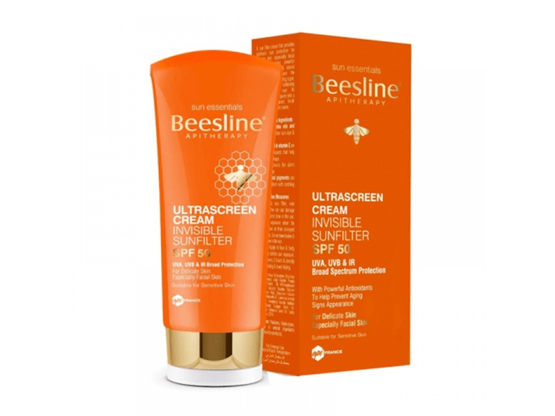 Beesline ultrascreen cream invisible sunfilter spf50 - 60ml