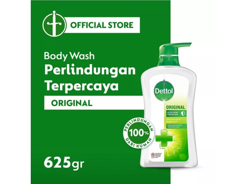 DETTOL ORIGINAL BODY WASH ANTI BACTERIAL625G