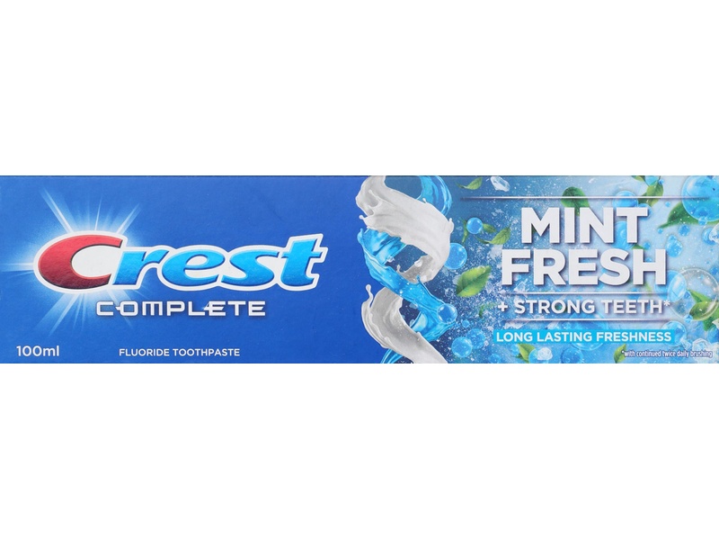 CREST COMPLETE MINT FRESH TOOTHPASTE 100ML