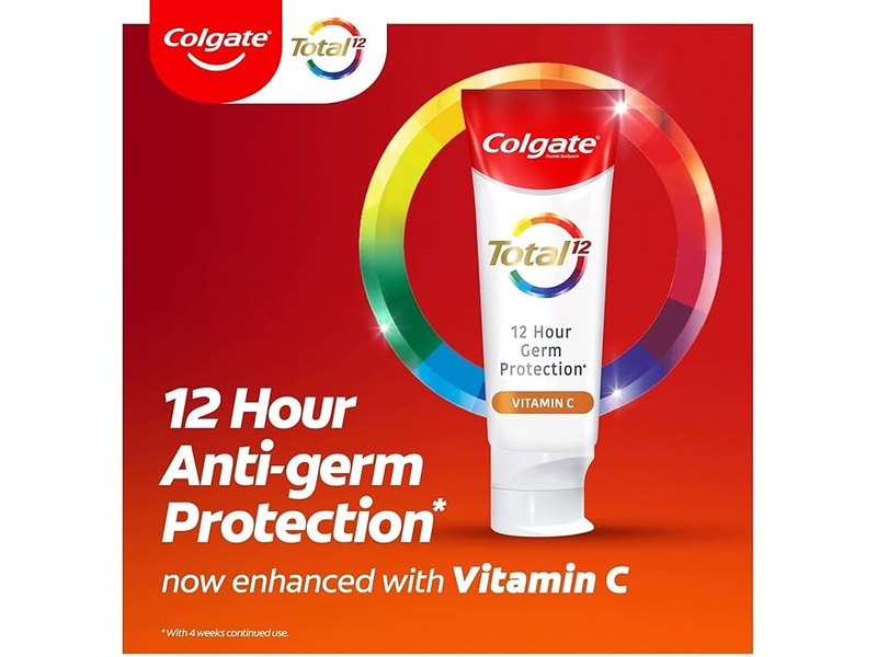 COLGATE TOTAL 12 VITAMIN C 75ML TOOTHPASTE