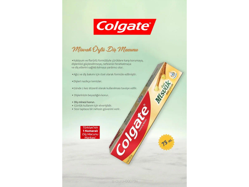 COLGATE MISVAK 75ML TOOTHPASTE