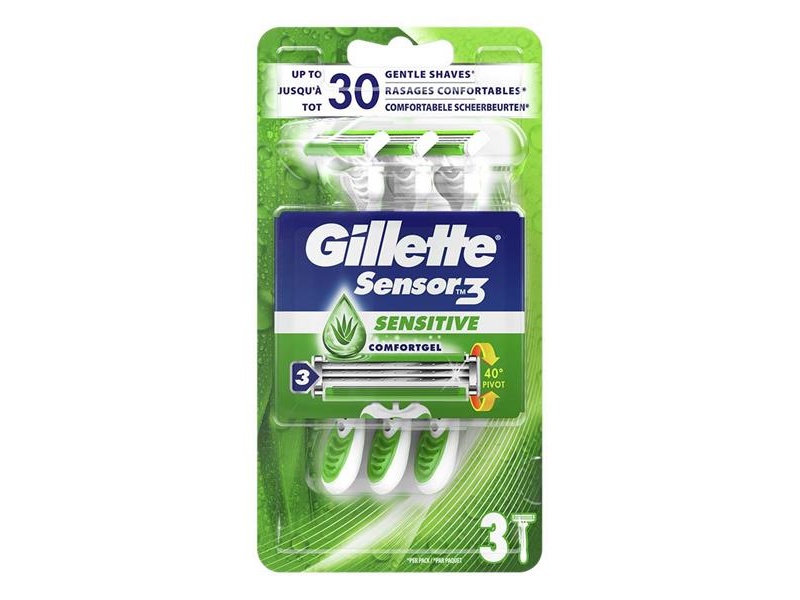 GILLETTE SENSOR3 SENSITIVE COMFORTGEL