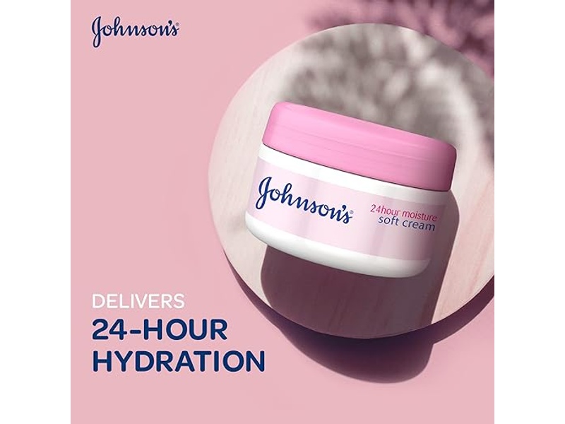 Johnsons 24 hour moisture soft cream 100ml