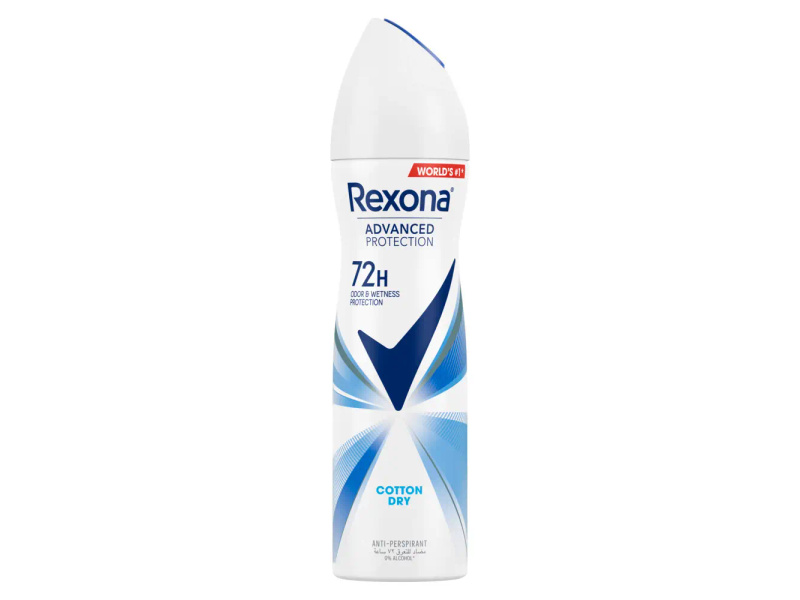 REXONA SPRAY COTTON DRY 150ML