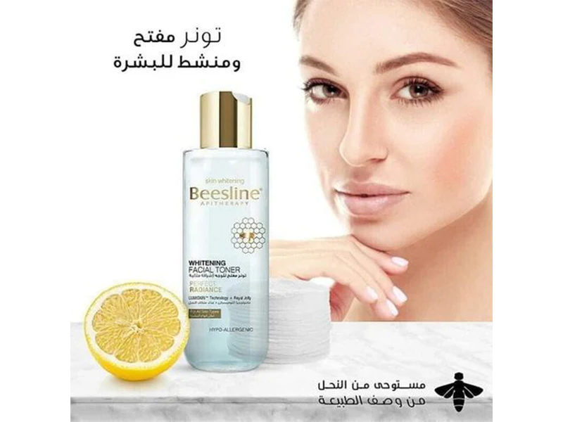 Beesline whitening facial toner 200ml perfect radiance