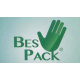 BES PACK GLOVES POWDERED FREE L