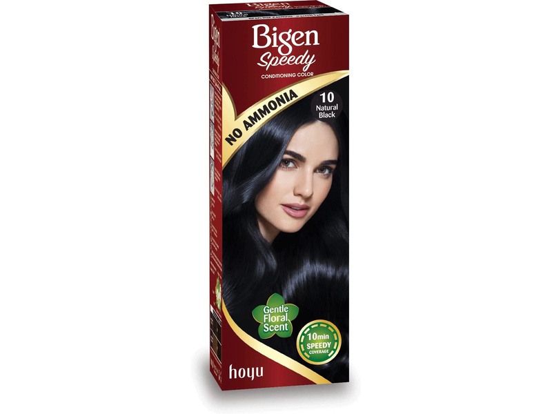 Bigen speedy no ammonia hair color no 10 natural black(4344)