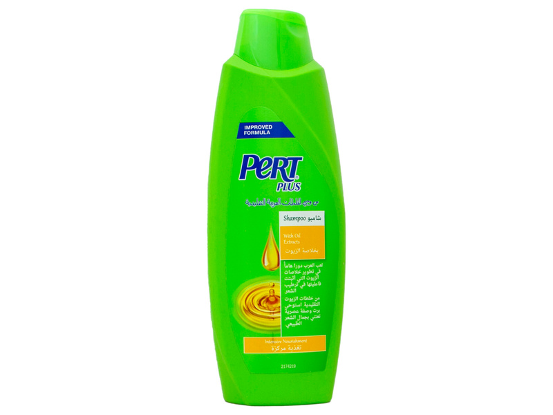 Pert plus shampoo intensive nourish with oil extracts 600ml