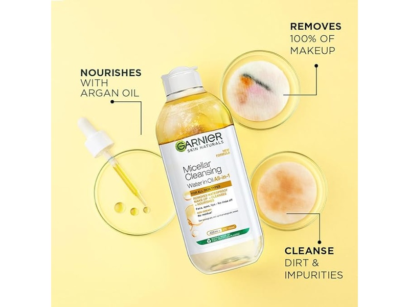 Garnier micellar water in oil 400ml