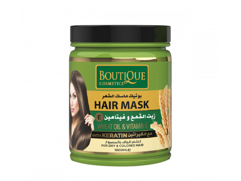 BOUTIQUE HAIR MASK 1000 ML WHEAT OIL & VITAMIN