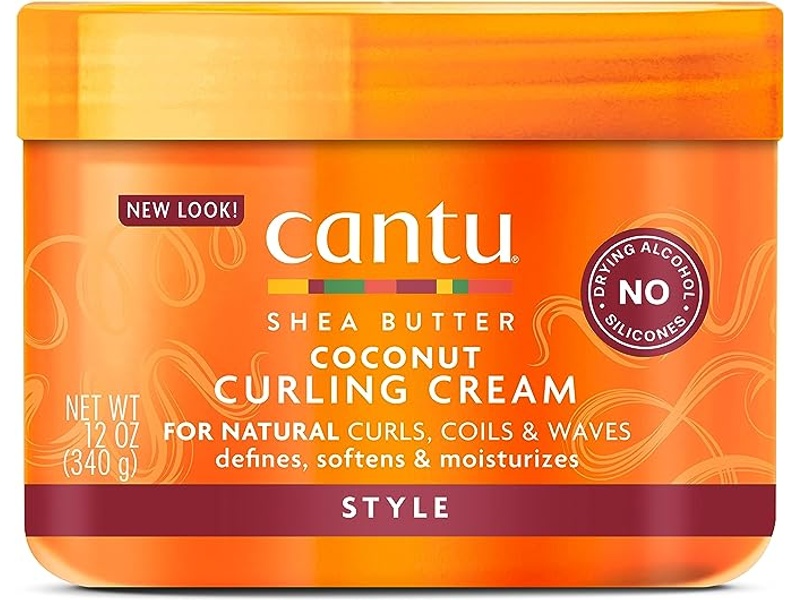 Cantu shea butter hair cream 340 gm  natural hair coconut curling