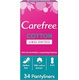 CAREFREE PANTILINER 34 PACK COTTON UNSCENTED