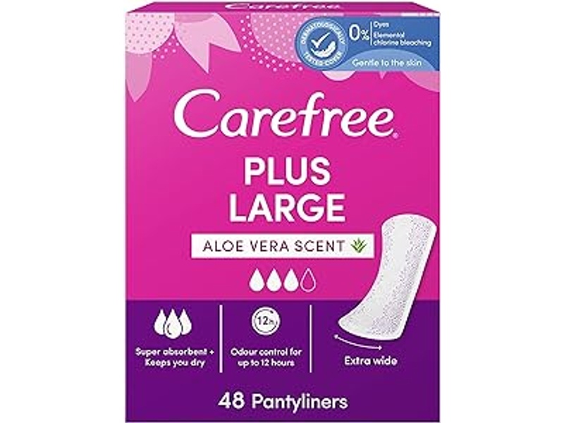 Carefree pantiliner 48 pack fresh scent