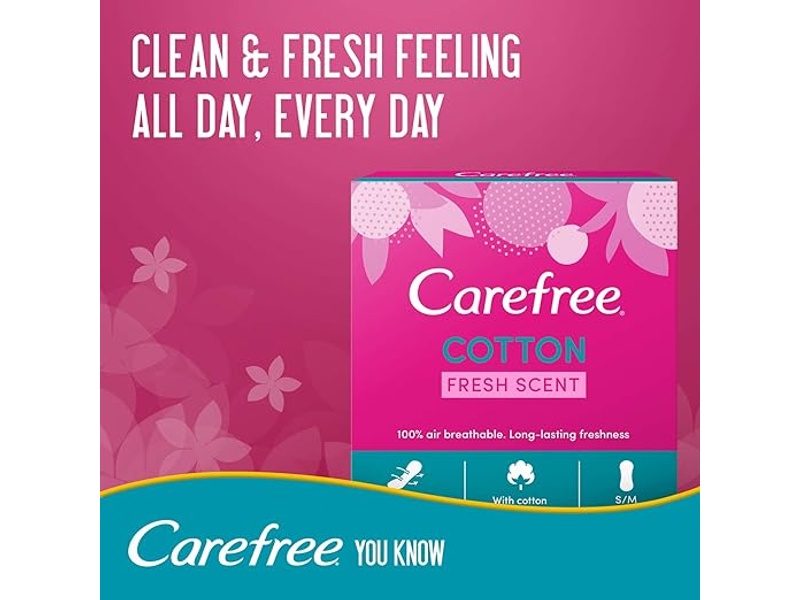 CAREFREE PANTILINER 56 PACK FRESH