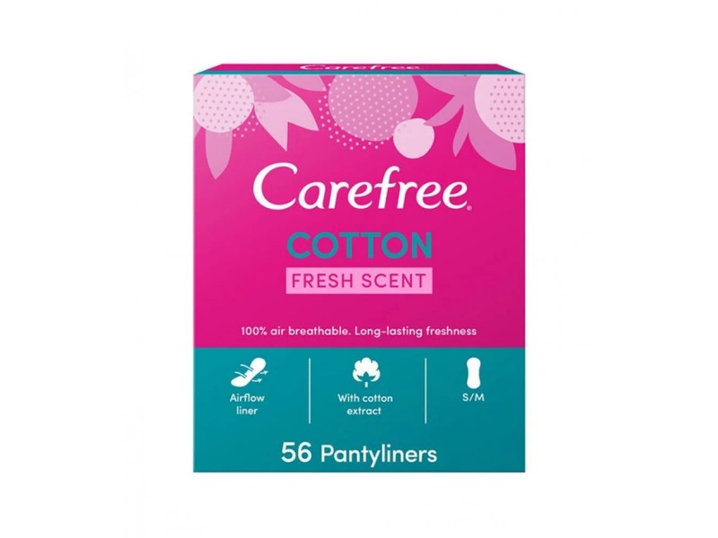 CAREFREE PANTILINER 56 PACK FRESH