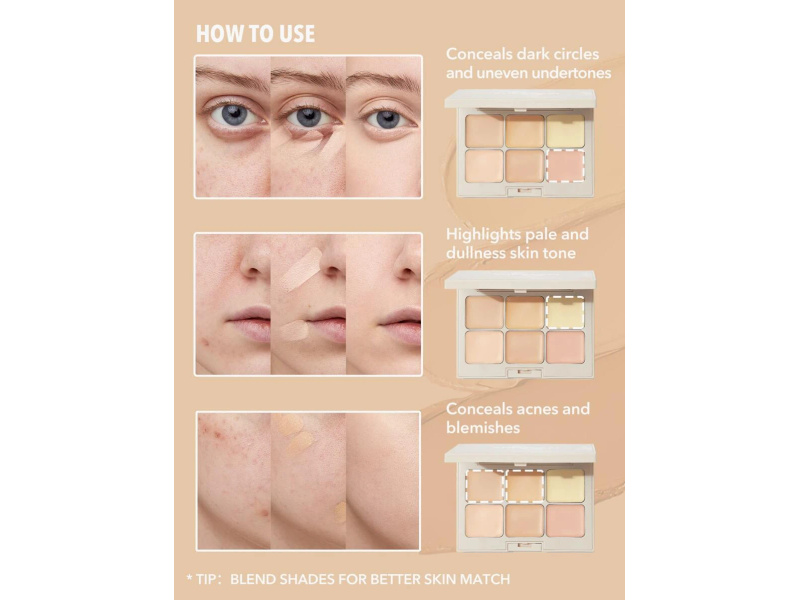 SHEGLAM VANILLA CONCEALER MULTI FIX 9g