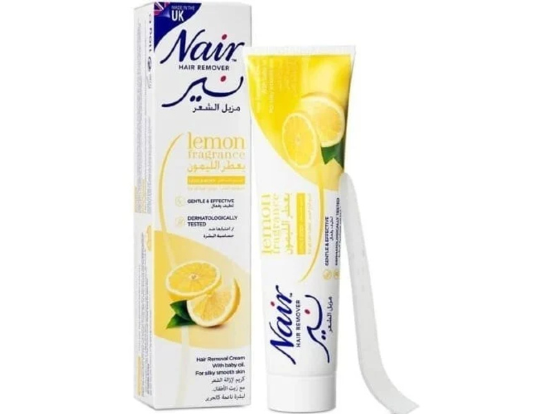 Nair hair remover cream lemon 110gm