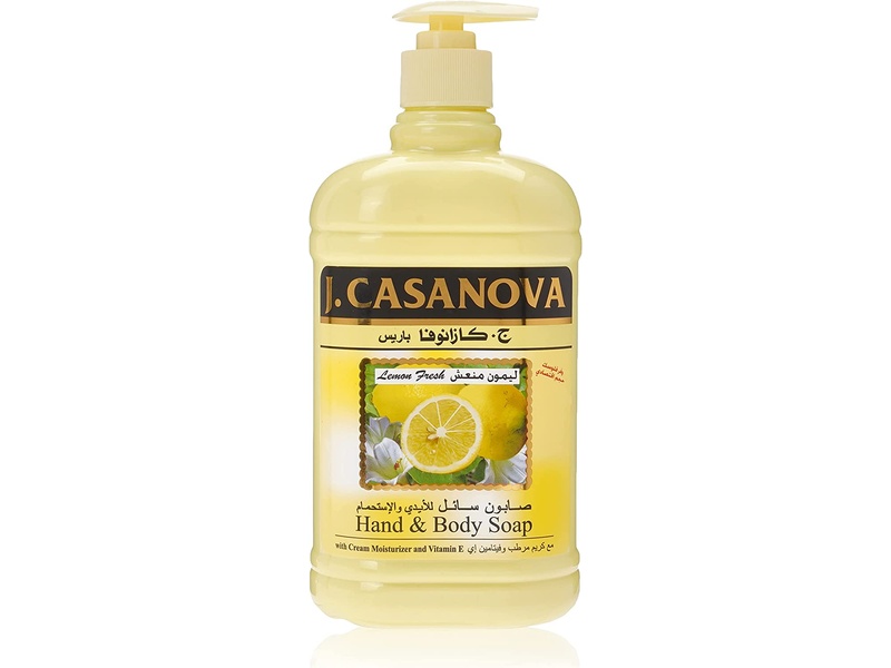 J. Casanova hand wash 500 ml lemon