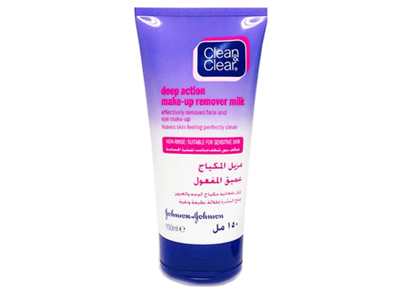 Clean & clear deep action  make up remover milk 150ml