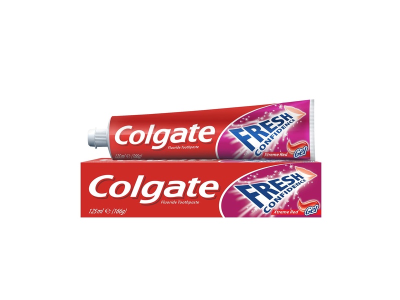 Colgate toothpaste fresh confidence  red 125ml