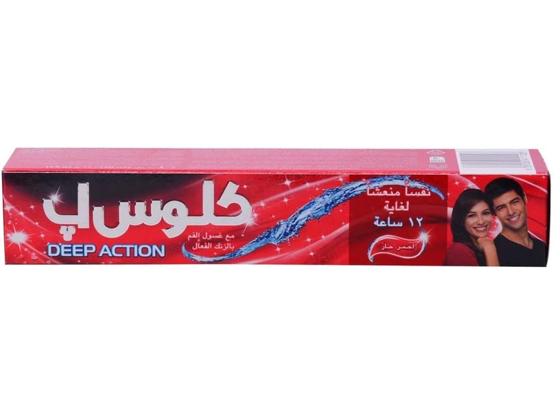 Closeup toothpaste deep action red hot 50ml