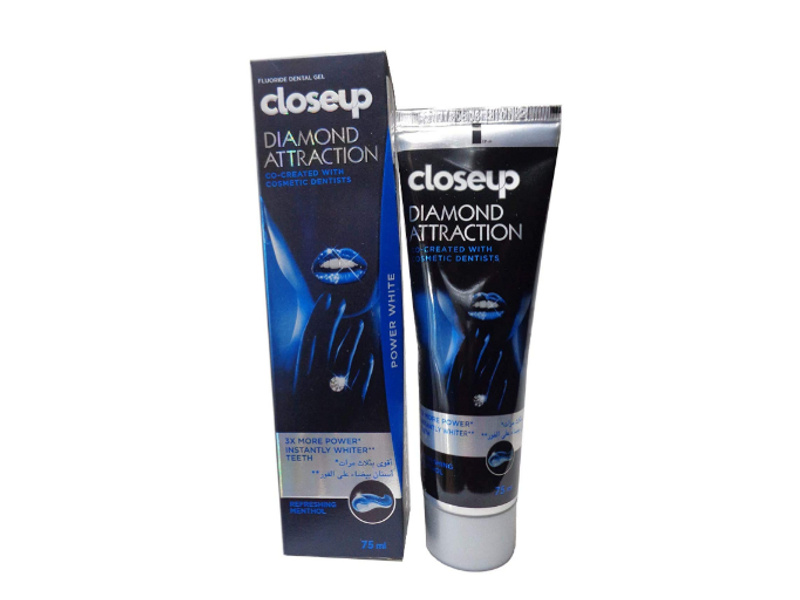 CLOSE UP TOOTHPASTES DIAMOND ATTRACTION 75 ML POWER WHITE