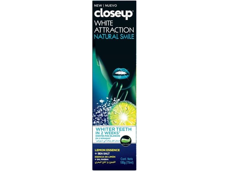 Closeup toothpastes white attraction 75 ml lemon essence + sea salt