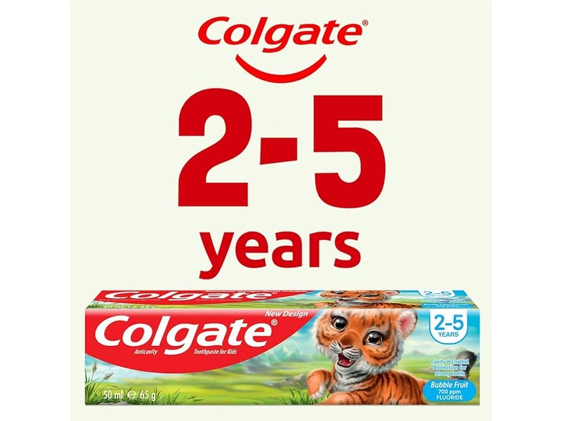 COLGATE BABY TOOTHPASTES 2-5 YEARS 50 ML