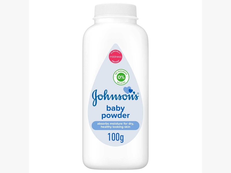 Johnsons baby powder 100g